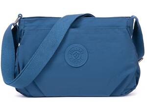 Жіноча текстильна сумка на плече Jielshi синя