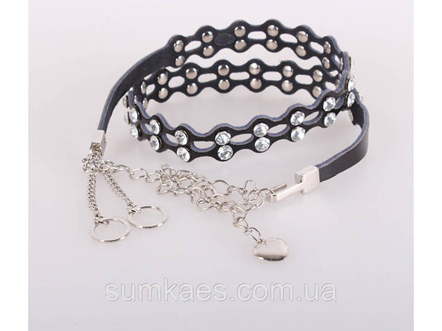 Женская цепочка CC1721-30 черная 100 см - Фото 2