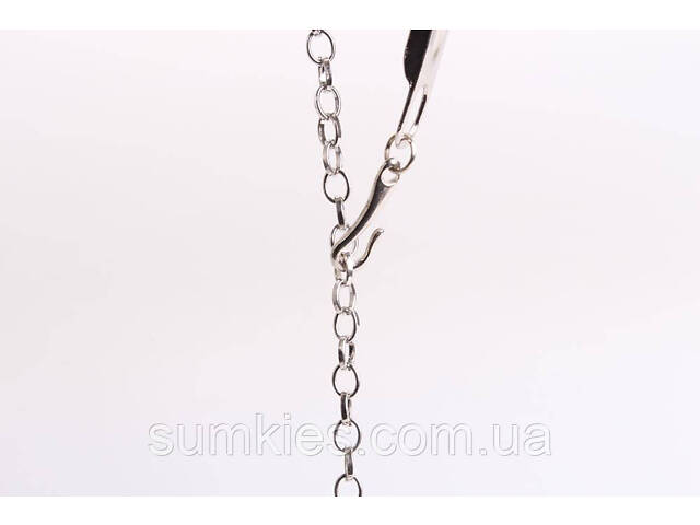 Женская цепочка W170172 черная 100 см - Фото 6