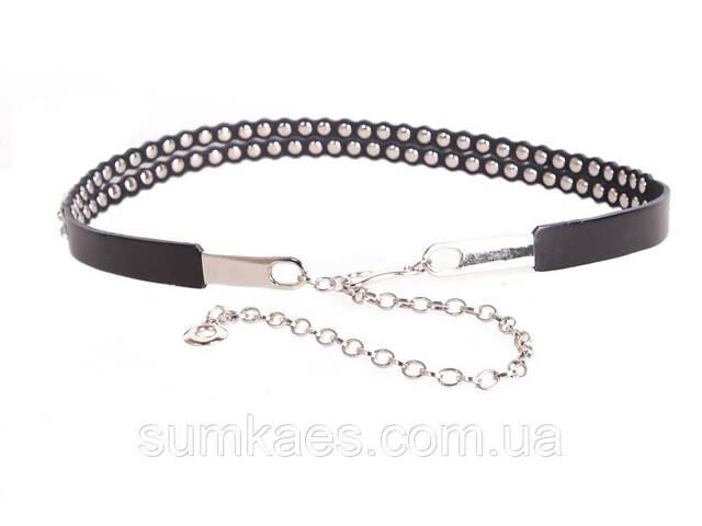 Женская цепочка W170173 черная 100 см. - Фото 1