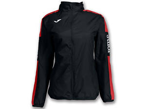 Женская ветровка Joma RAINJACKET CHAMPION IV BLACK-RED WOMAN черный,красный S 900382.106 S