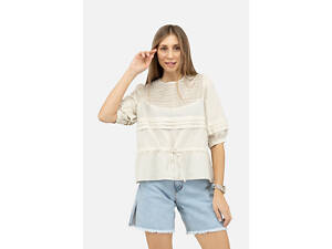 Жіноча вишиванка REYON M Бежевий ЦБ-00245321 (SKT000981227)