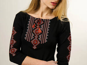 Женская вышиванка MELANIKA Гуцулка B-2 Черный L (1527956789)