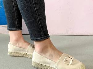 Жіночі еспадрільї Fashion Favorite 3958 39 розмір 24,5 см Бежевий