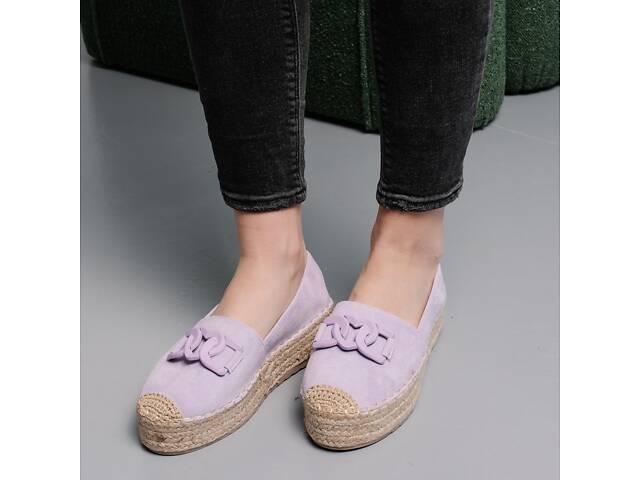 Жіночі еспадрільї Fashion Favorite 3982 40 розмір 25 см Фіолетовий - Фото 1