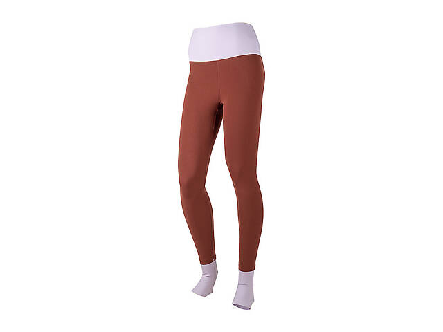 Женские Лосины Nike W NY LUXE HR 7/8 TGHT CLBK Коричневый L (DM6996-217 L) - Фото 1