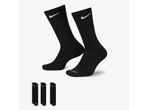 Женские Носки Nike U NK EVRY PLUS CUSH CREW 3PR Черный 38-42 (7dSX6888-010 38-42)
