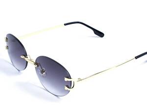 Женские солнцезащитные очки Sunglasses 3024-bl-g Золотой (o4ki-13243)