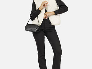 Жіночий жилет Yuki утеплений М Молочний ЦБ-00258983 (SKT001018233)