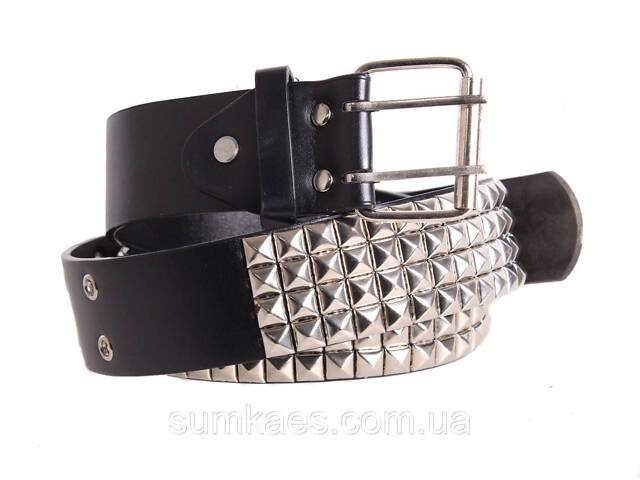Жіночий ремінь зі штучної шкіри COL769-133 чорний - Фото 3