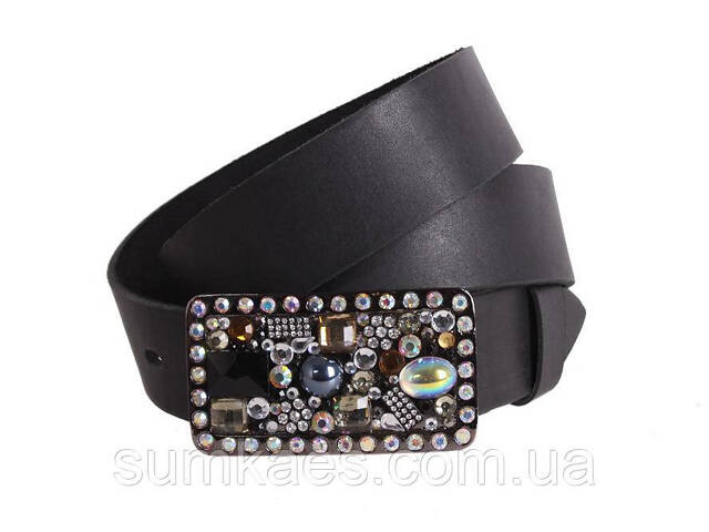 Женский ремень из натуральной кожи blx90288 черный
