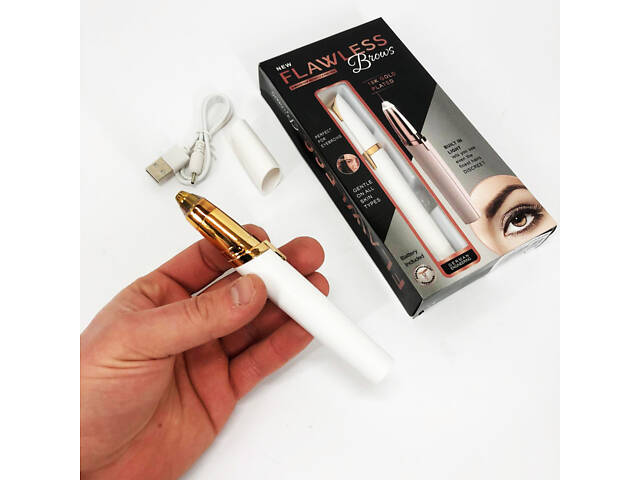 Жіночий тример епілятор для брів Finishing Touch Flawless Brows - Фото 7