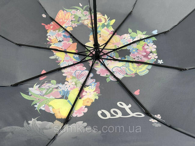 Женский зонт-автомат 'Зодиак' в подарочной упаковке с платком от Rain Flower, Лев Leo 01040-11 - Фото 6
