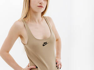 Женское Боди Nike W NSW BODYSUIT SW Бежевый L (7dFJ5219-247 L)