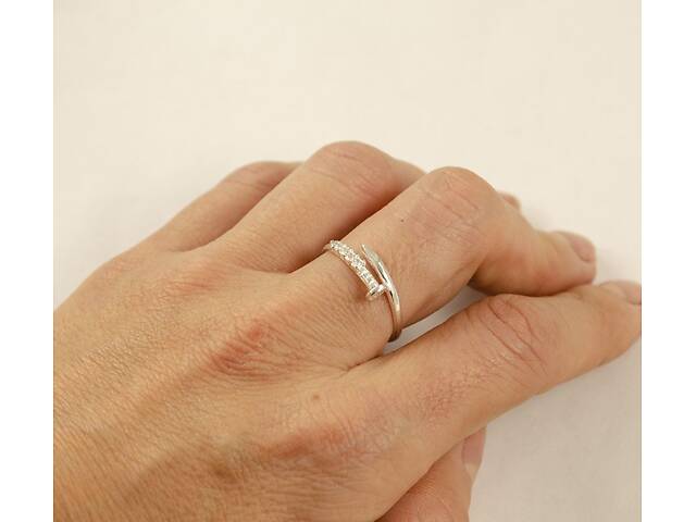 Женское кольцо гвоздь Maxi Silver 9114 SE 20 - Фото 5