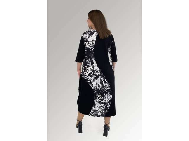 Жіноча сукня HookK Design 032_3_62/64 Чорний 62-64 - Фото 6