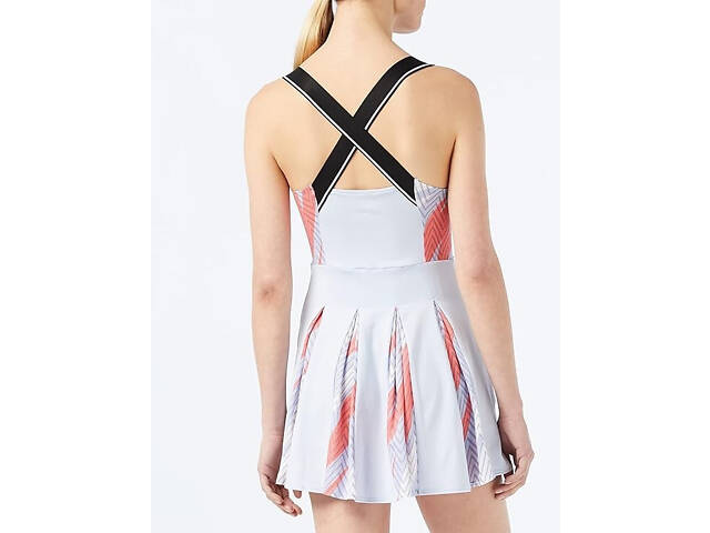 Женское Платье MIZUNO MRB Amplify Dress WHITE/BLACK/GREY (M) K2GH9715U-01 M - Фото 3