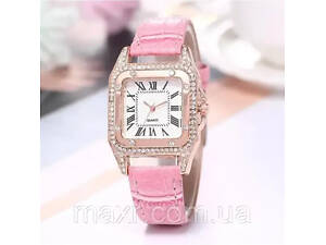 Жіночий годинник Zexil з ремінцем з екошкіри.