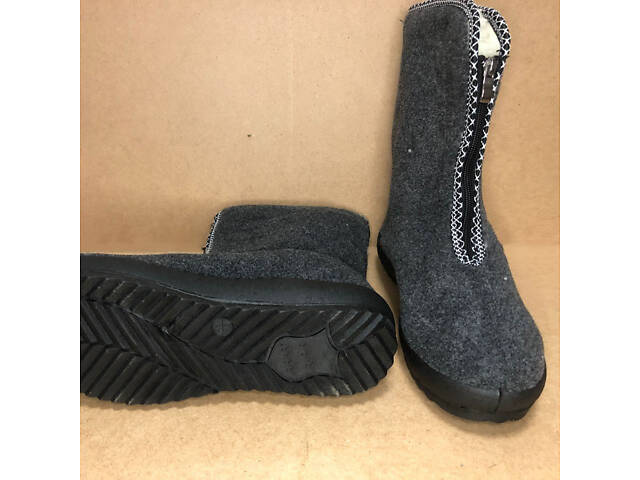 Жіночі чоботи 40р 25,5см хутряні високі утеплені, Бурки повстяні жіночі, Суконні зимові бурки - Фото 18