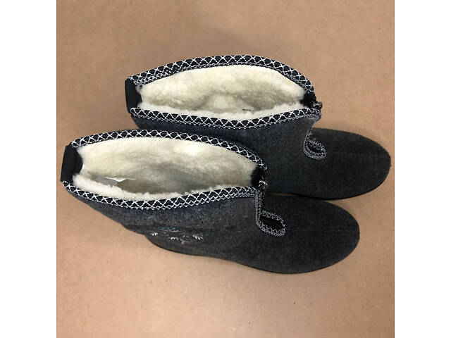 Жіночі чоботи 40р 25,5см хутряні високі утеплені, Бурки повстяні жіночі, Суконні зимові бурки - Фото 20