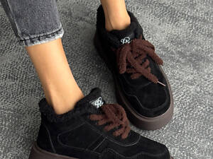 Жіночі зимові черевики з хутром Teddy 36-38р код 26540 38