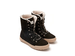 Женские зимние высокие ботинки BRENA, чёрные 37