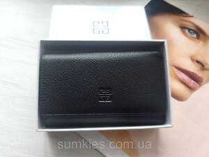 Женский кожаный кошелек Givenchy lux black