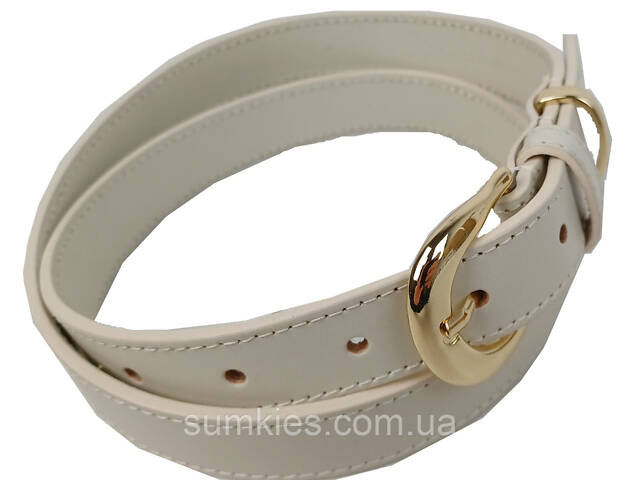 Жіночий шкіряний ремінь UP2 Fashion Women, Німеччина бежевий - Фото 6