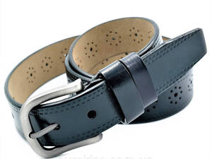 Жіночий шкіряний ремінь Weatro nwzh-35k-0091 Темно-синій