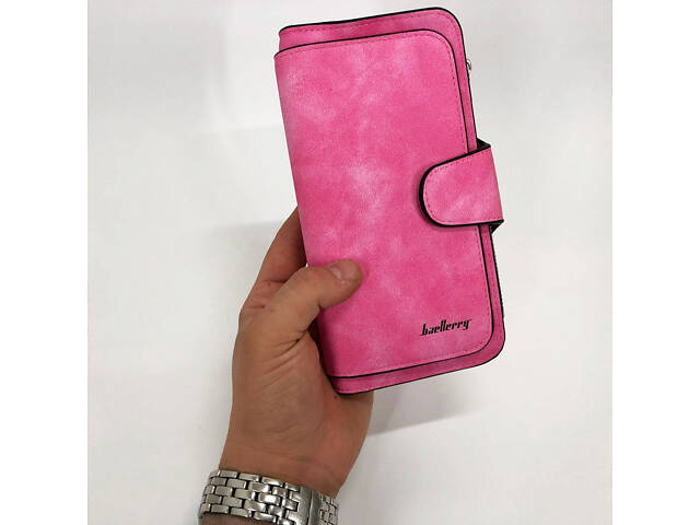 Жіночий гаманець портмоне клатч Baellerry Forever N2345, Компактний гаманець дівчинці. Колір: малиновий - Фото 5