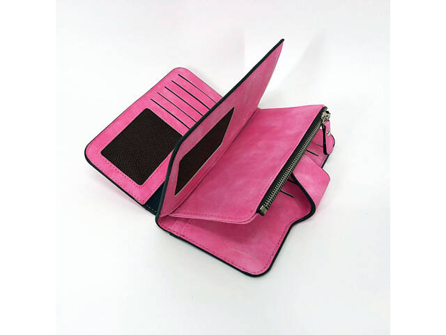 Жіночий гаманець портмоне клатч Baellerry Forever N2345, Компактний гаманець дівчинці. Колір: малиновий - Фото 12