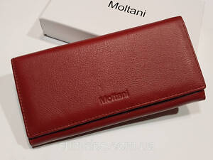 Жіночий гаманець Moltani M9 з натуральної шкіри з 2 монетницями