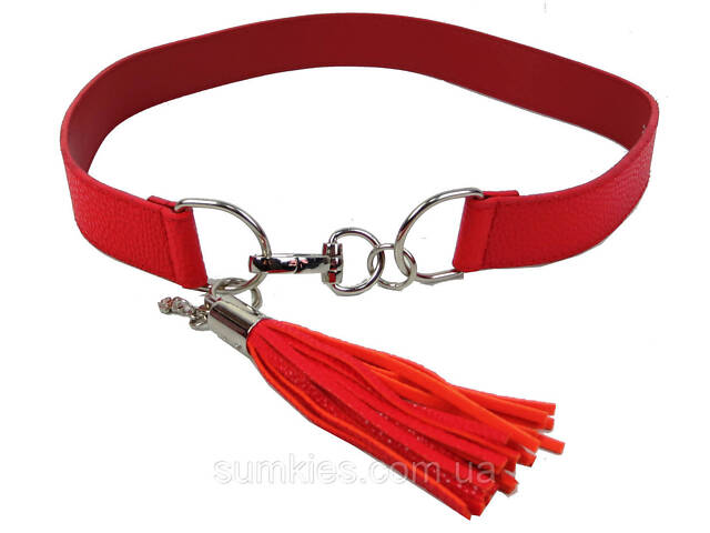 Жіночий ремінь Doca червоний - Фото 1