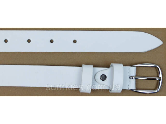 Жіночий ремінь Skipper білий 1605-30 - Фото 4