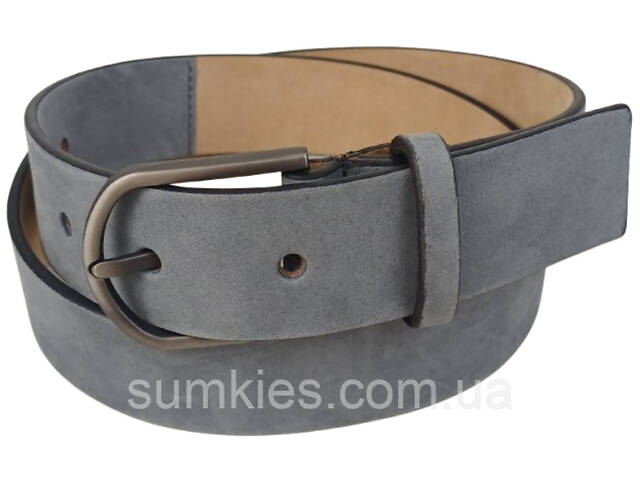 Жіночий ремінь із натуральної шкіри Tod's, Італія, сірий - Фото 1