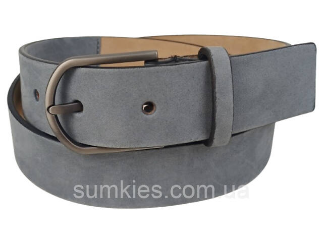 Жіночий ремінь із натуральної шкіри Tod's, Італія, сірий - Фото 2