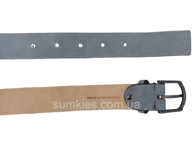 Жіночий ремінь із натуральної шкіри Tod's, Італія, сірий - Фото 4