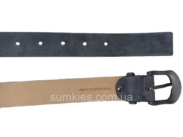 Жіночий ремінь із натуральної шкіри Tod's, Італія, графітовий - Фото 4