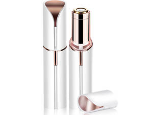 Жіночий тример для обличчя, з підсвіткою, від батарейок, Rozia HCM5008