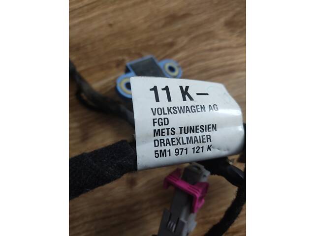 Жгут проводки дверцы передней правой Volkswagen Golf 5 Plus 5M1971121K - Фото 2