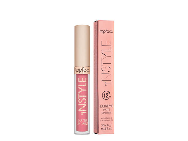 Жидкая матовая помада для губ Topface Instyle Mаtte, 13 Бледно-розовая
