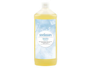 Рідке органічне мило Sodasan Sensitiv для чутливої та дитячої шкіри 1 л