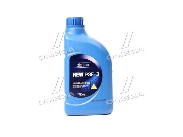 Жидкость гидравлическая Mobis Hyundai/Kia NEW PSF-3 (03100-00110) (Канистра 1л) светло-коричневый