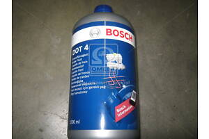 Жидкость торм. DOT4 1л. (пр-во Bosch)