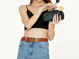 Жіноча косметичка 0SH чорна