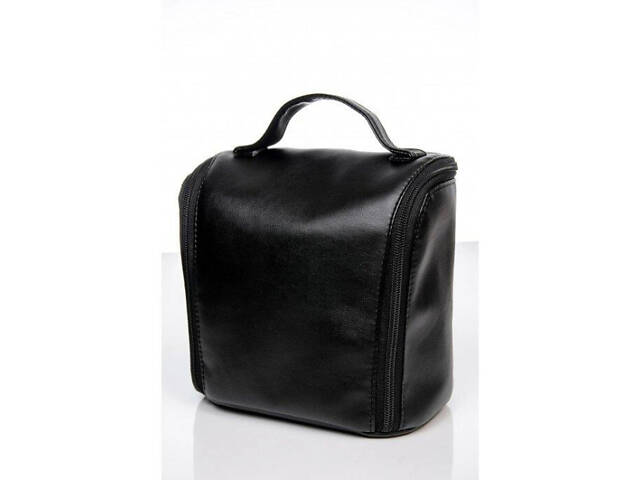 Женская косметичка черная кожа эко 730411102e - Фото 2