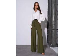 Женские брюки ISSA PLUS 14788 XXL хаки