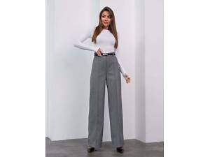 Женские брюки ISSA PLUS 15469 XL серый.