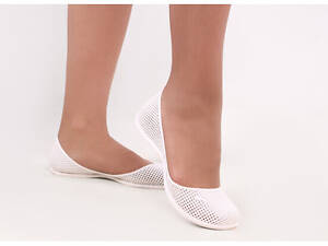 Жіночі Силіконові балетки мильниці In-Ox-38 In-Ox Білий 38 Жіночий (binox38)