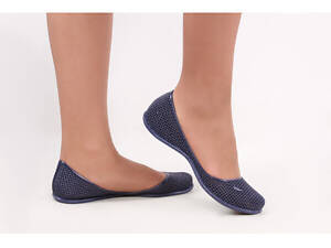 Жіночі Силіконові балетки мильниці In-Ox-38 In-Ox Темно-синій 38 Жіночий (TSinox38)